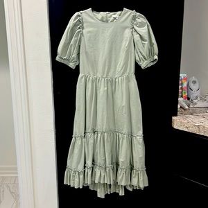 English Factory Sage Dress